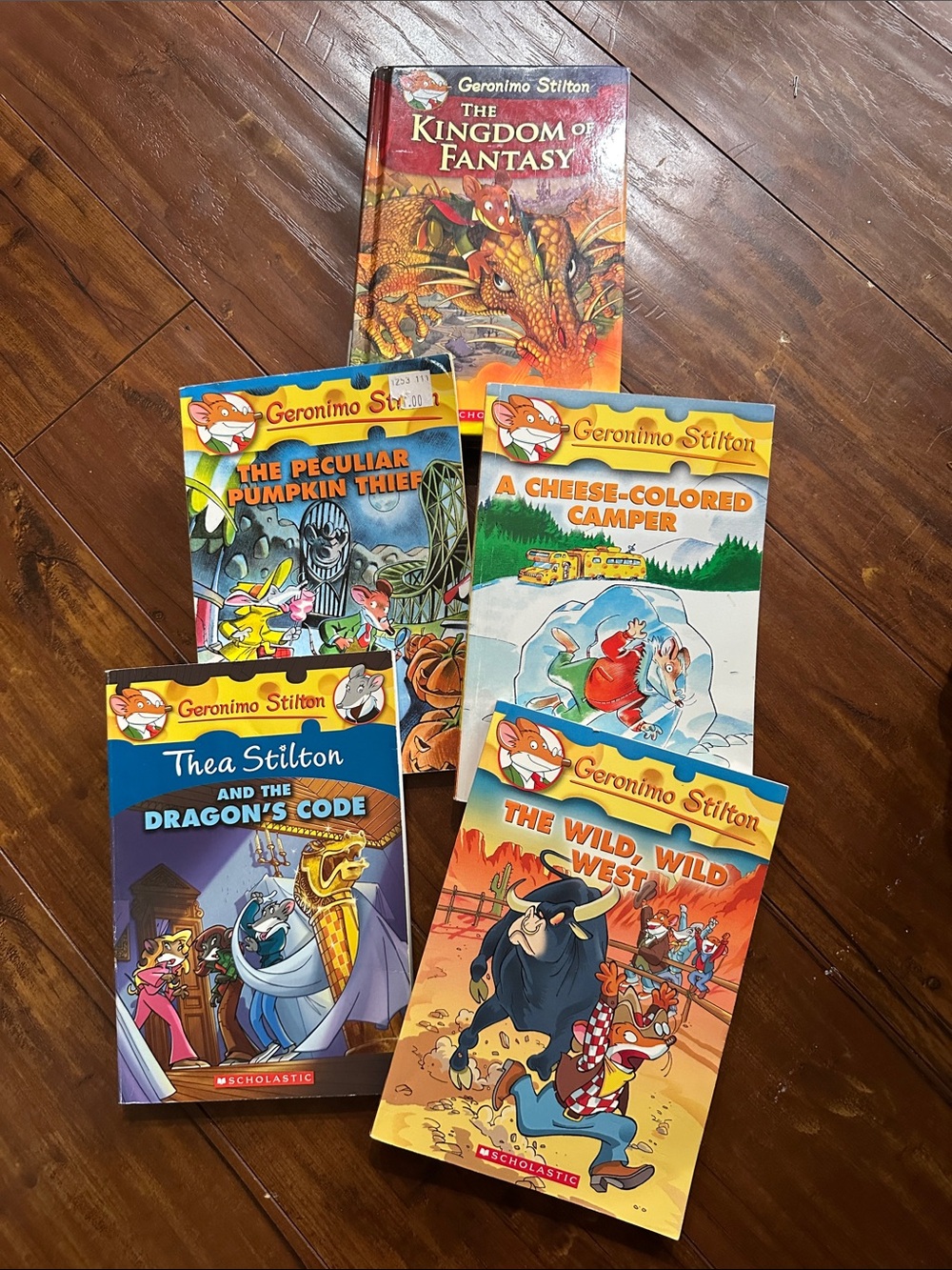 5 Geronimo Stilton Thea Stilton Books Kingdom of Fantasy Scholastic Like New